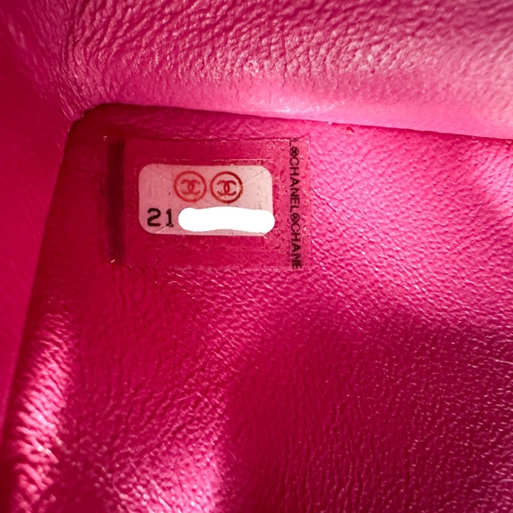 Chanel Pink Chevron Mini Rectangular Flap - Picture 10 of 10